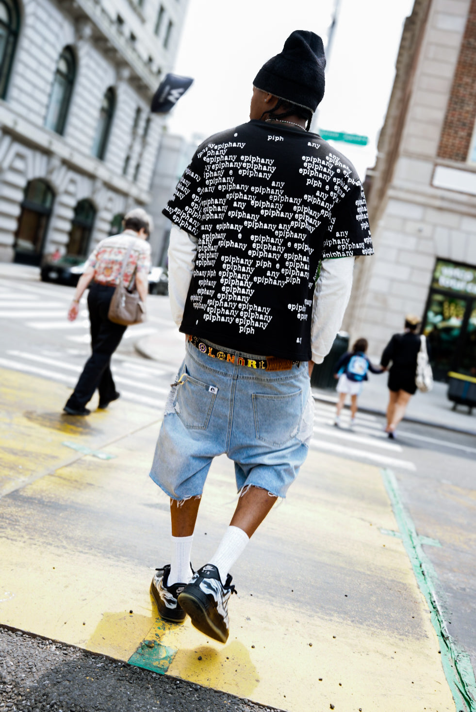 Diamond Distressed Jorts