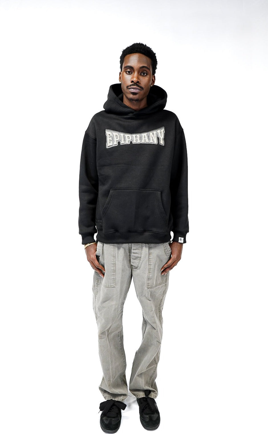 Distressed Logo Hoodie