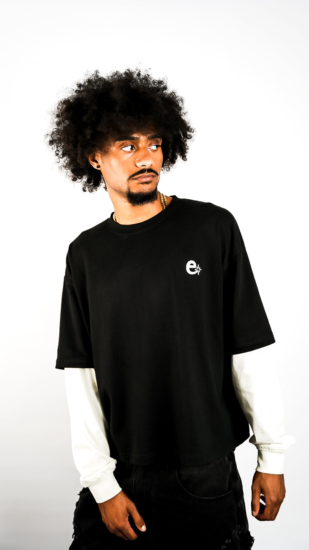 Double Layered Long-sleeve