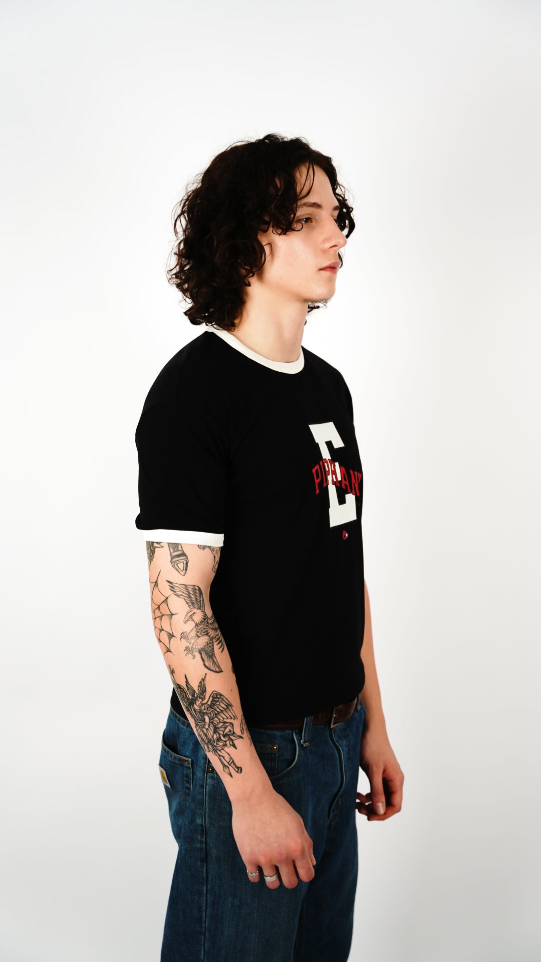 'Heritage' Ringer T-shirt (Bred)